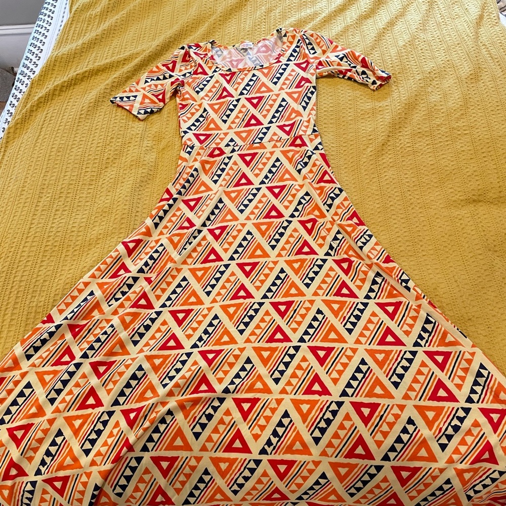 LuLaRoe Ana maxi dress size S